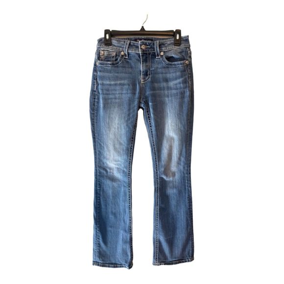 Miss Me Denim - Miss Me Women's Mid-rise Boot Cut Denim Jeans - M3829B-K1211 Size 28